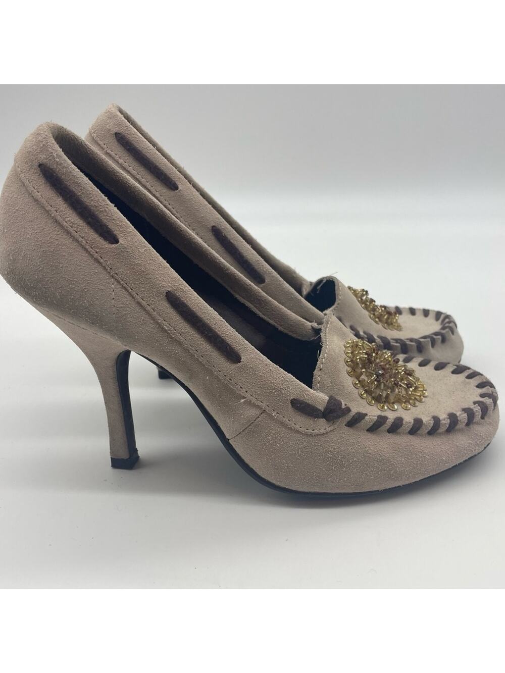 Chinese Laundry Beaded Heels‎